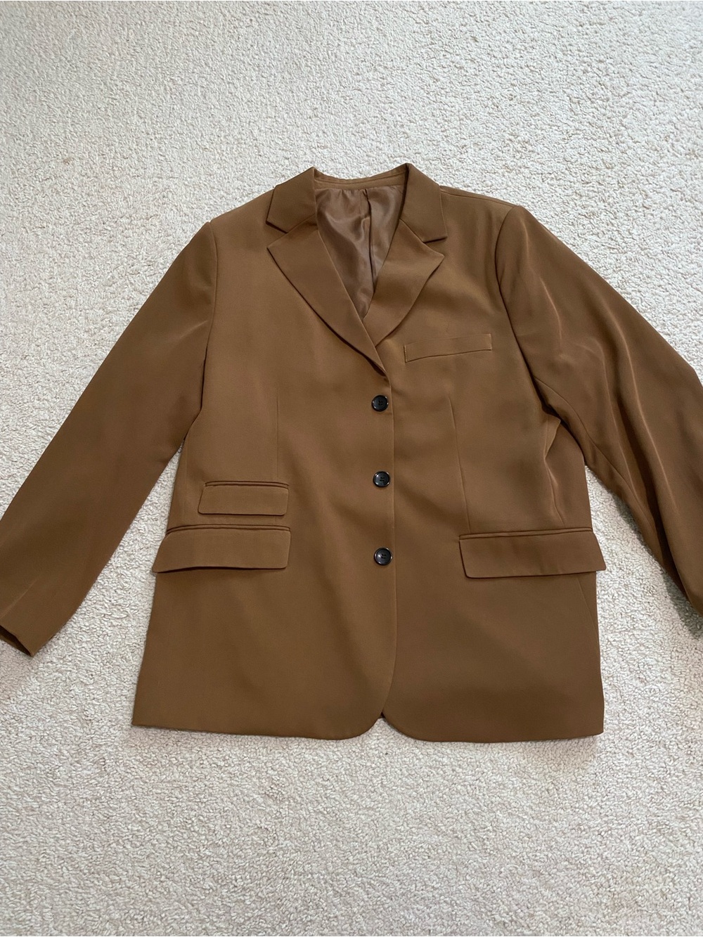 We11done Oversized Suit Blazer EUC - Brown